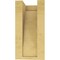 Ekena Millwork 4"W x 4"D x 8"H Wide Burlington Rough Cedar Woodgrain TimberThane Corbel, Primed Tan CORUR04X04X08BURRCPR - alternate 4